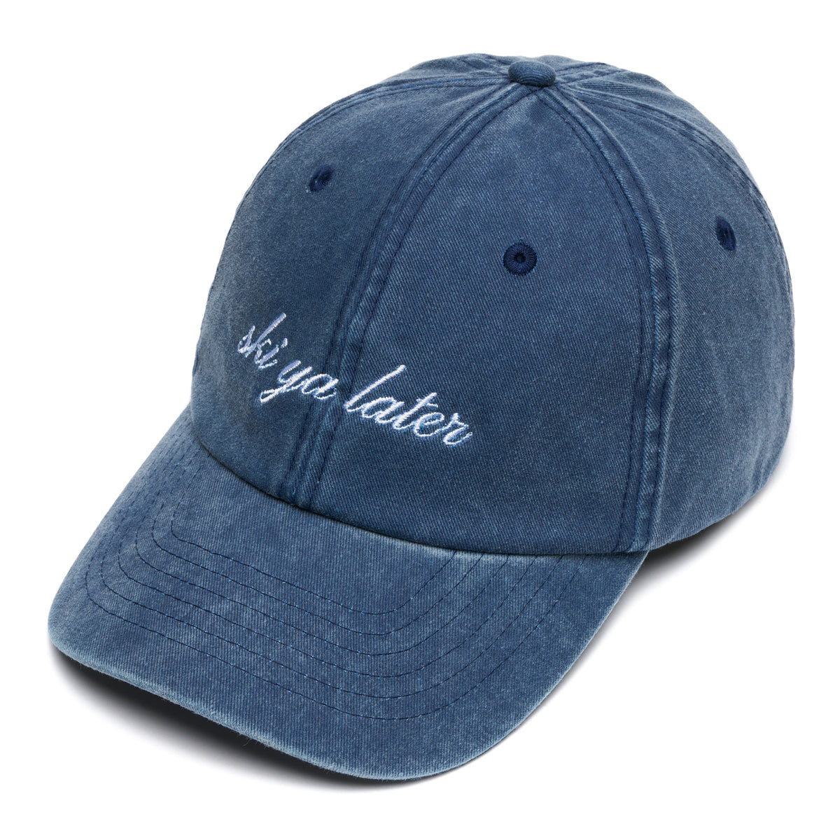 "Ski ya later" Cap