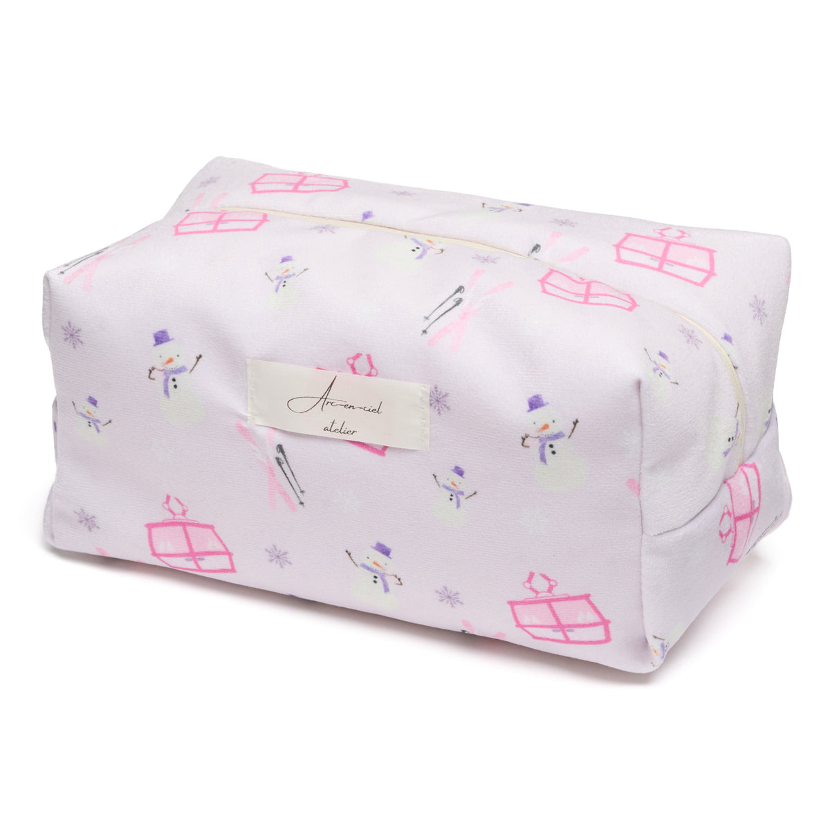 “Frosty Cabin” Beauty Pouch