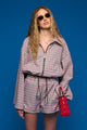 “The Dollhouse Set” Rose Gingham