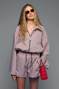 “The Dollhouse Set” Rose Gingham