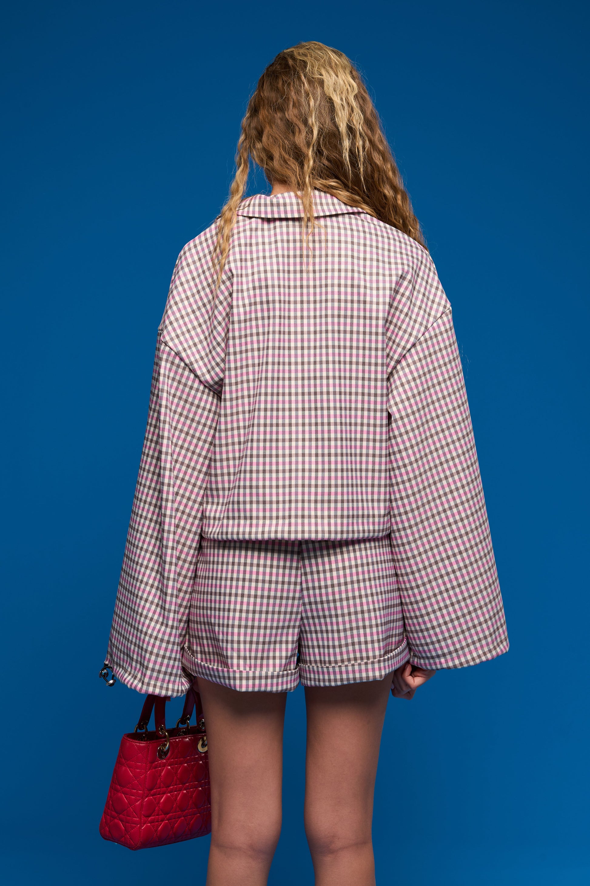 “The Dollhouse Set” Rose Gingham