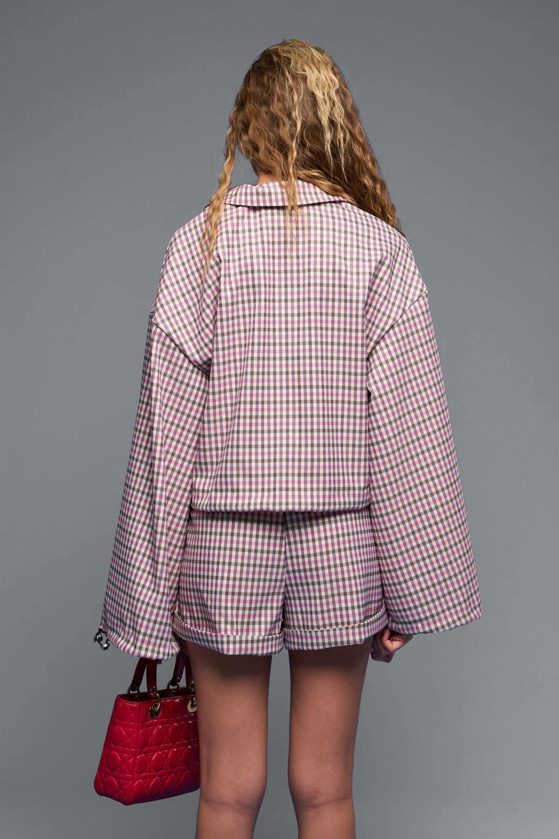 “The Dollhouse Set” Rose Gingham
