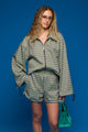 “The Dollhouse Set” Matcha Gingham