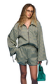“The Dollhouse Set” Matcha Gingham