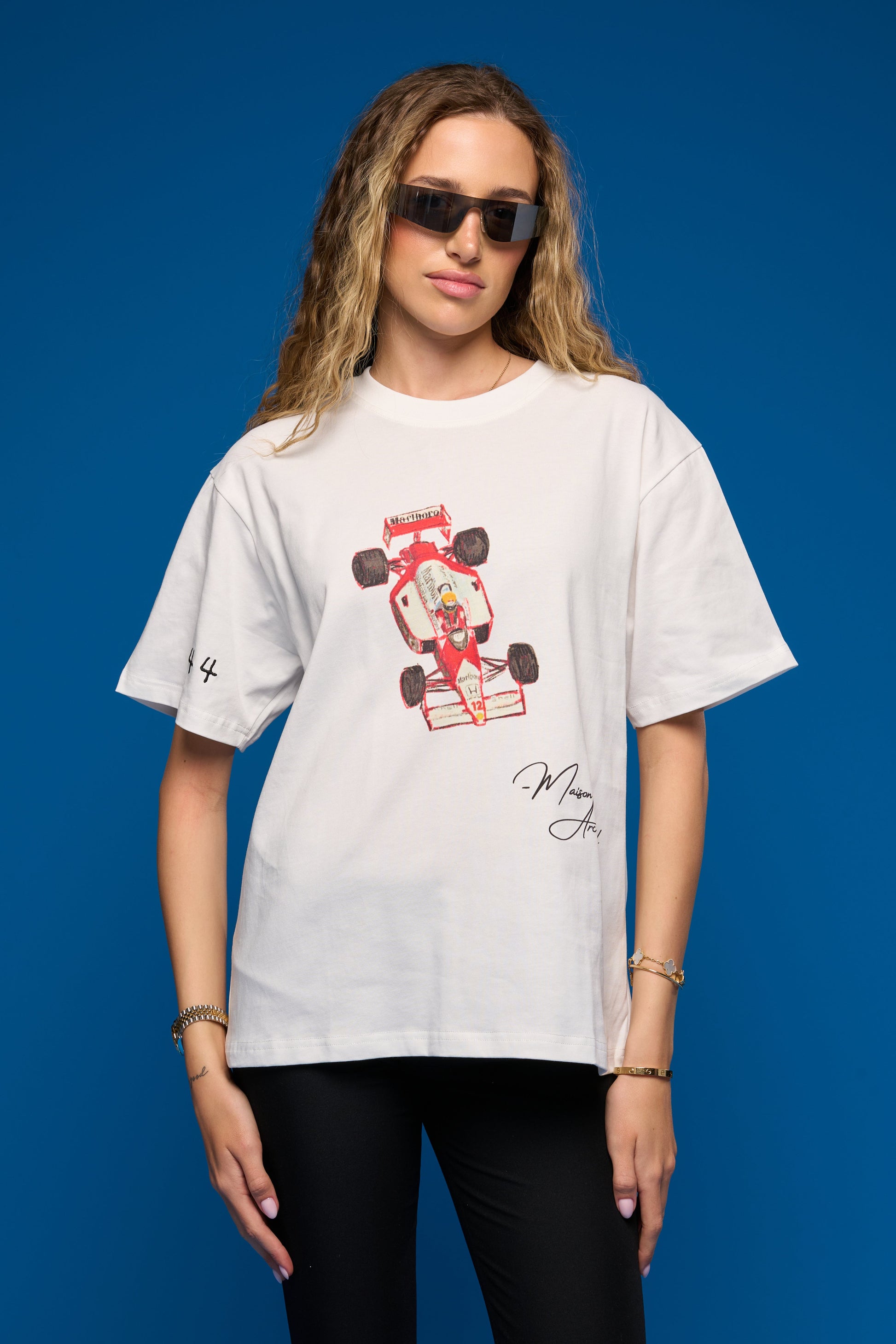 “Paddock Pass” Unisex Boxy T-shirt