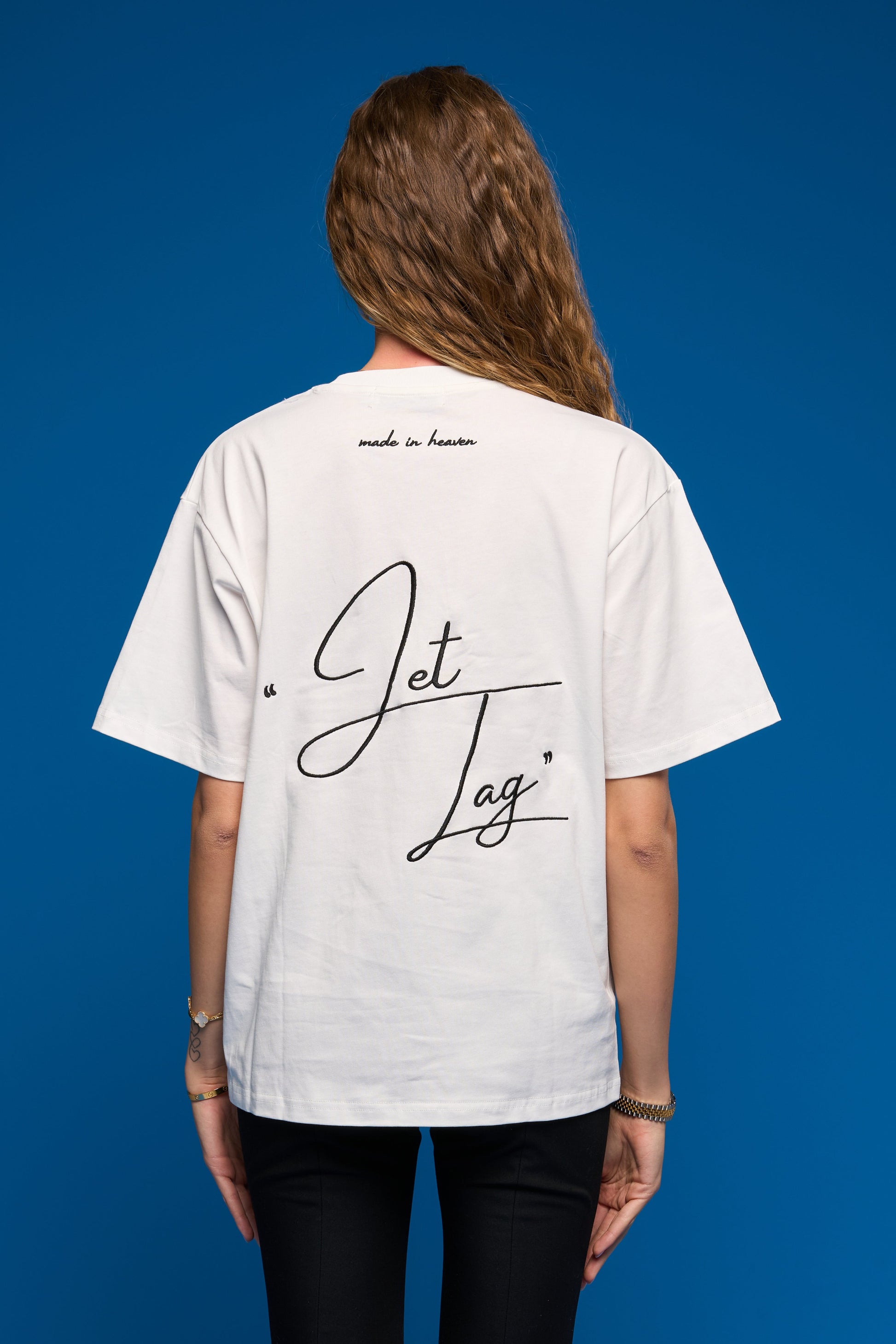 “Jet Lagged” Unisex Boxy T-shirt