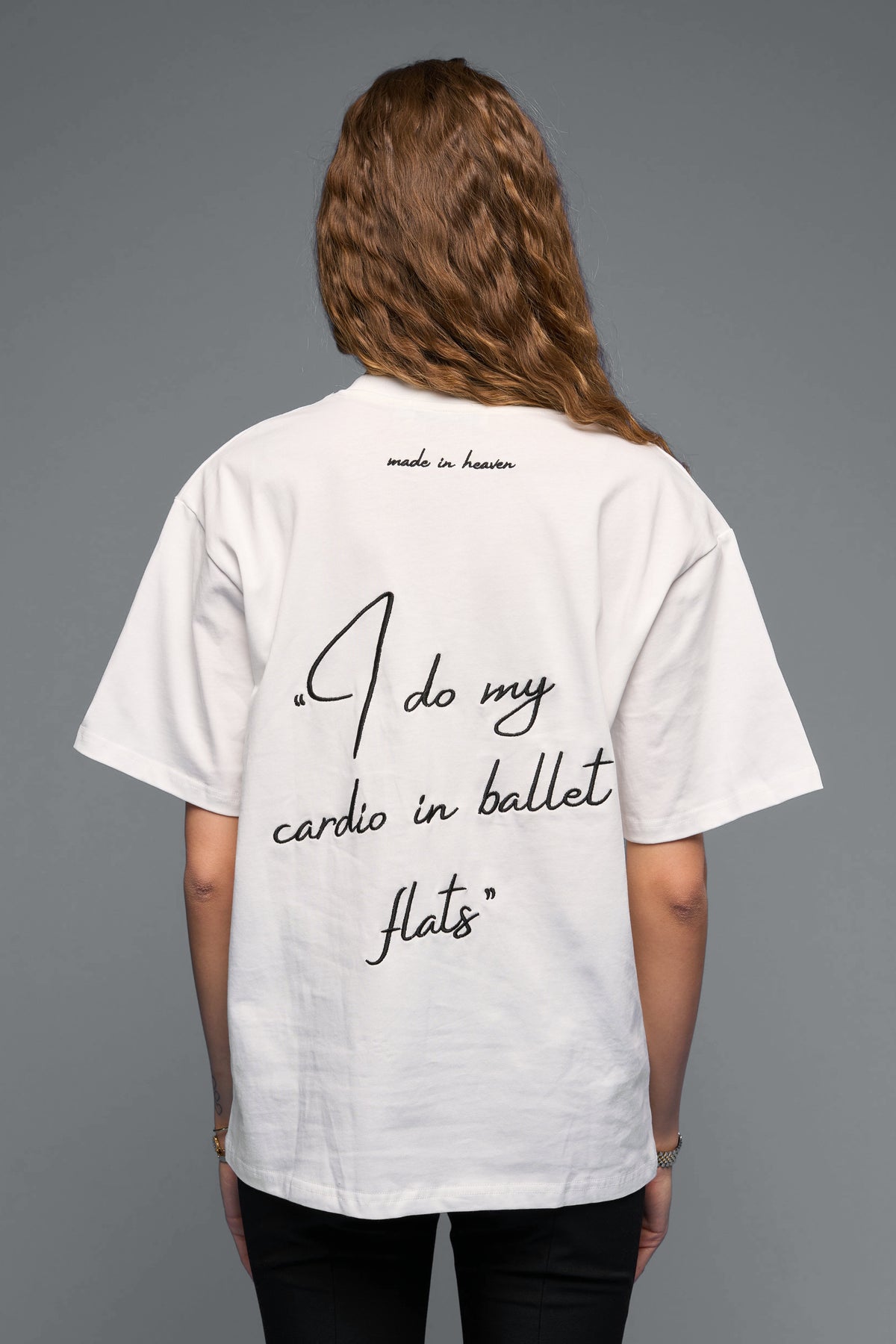 “Cardio Flats”Unisex Boxy T-shirt