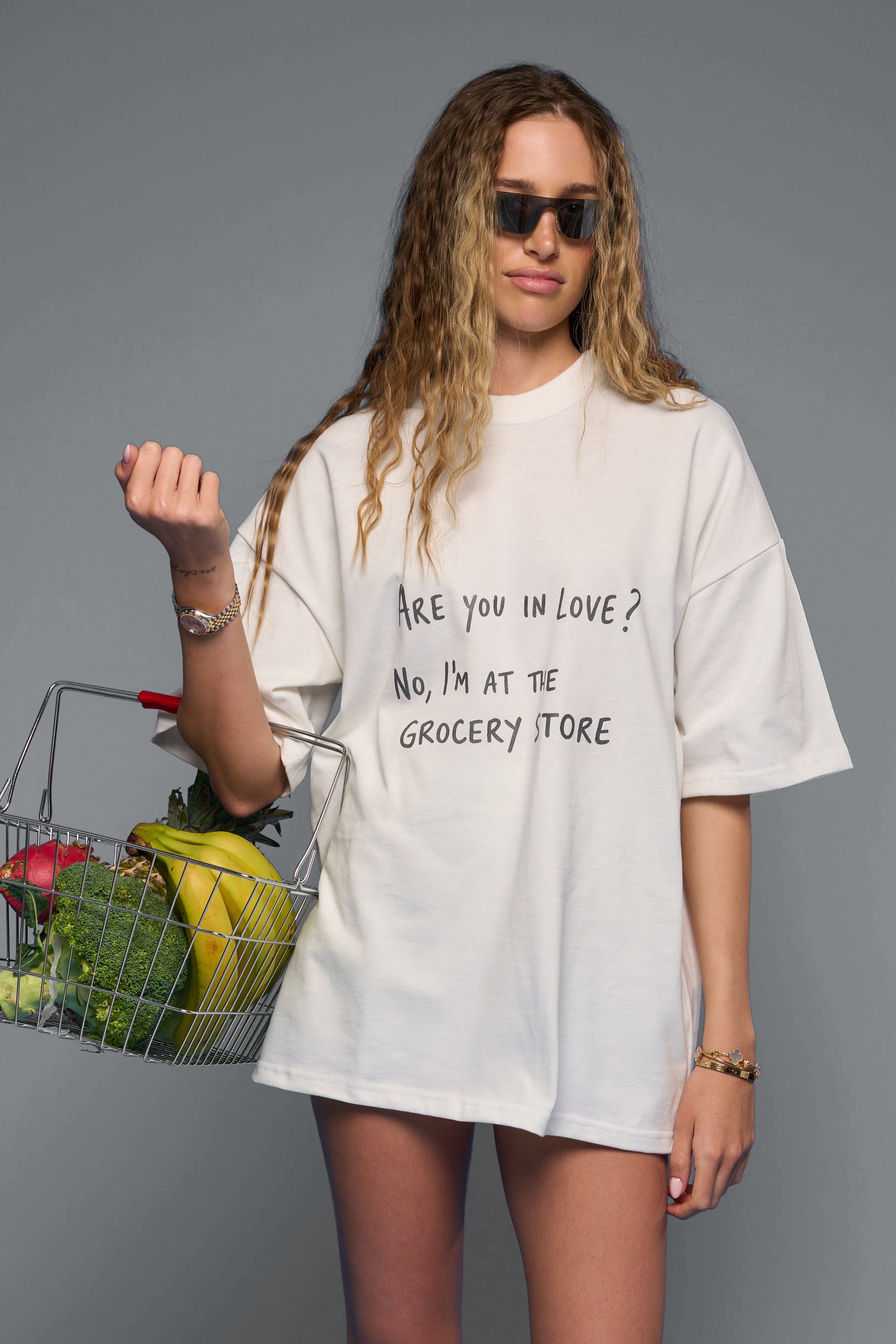“In my Grocery Era” Oversize T-Shirt