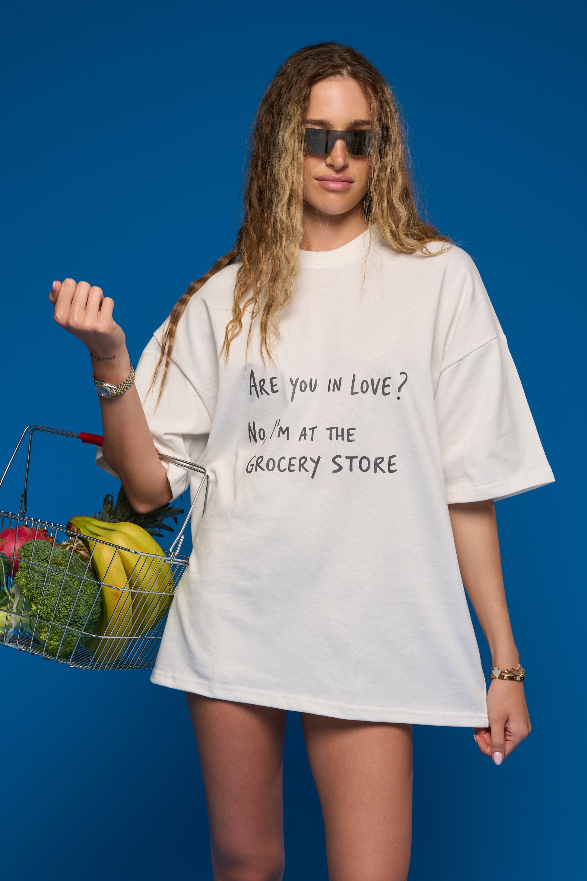“In my Grocery Era” Oversize T-Shirt