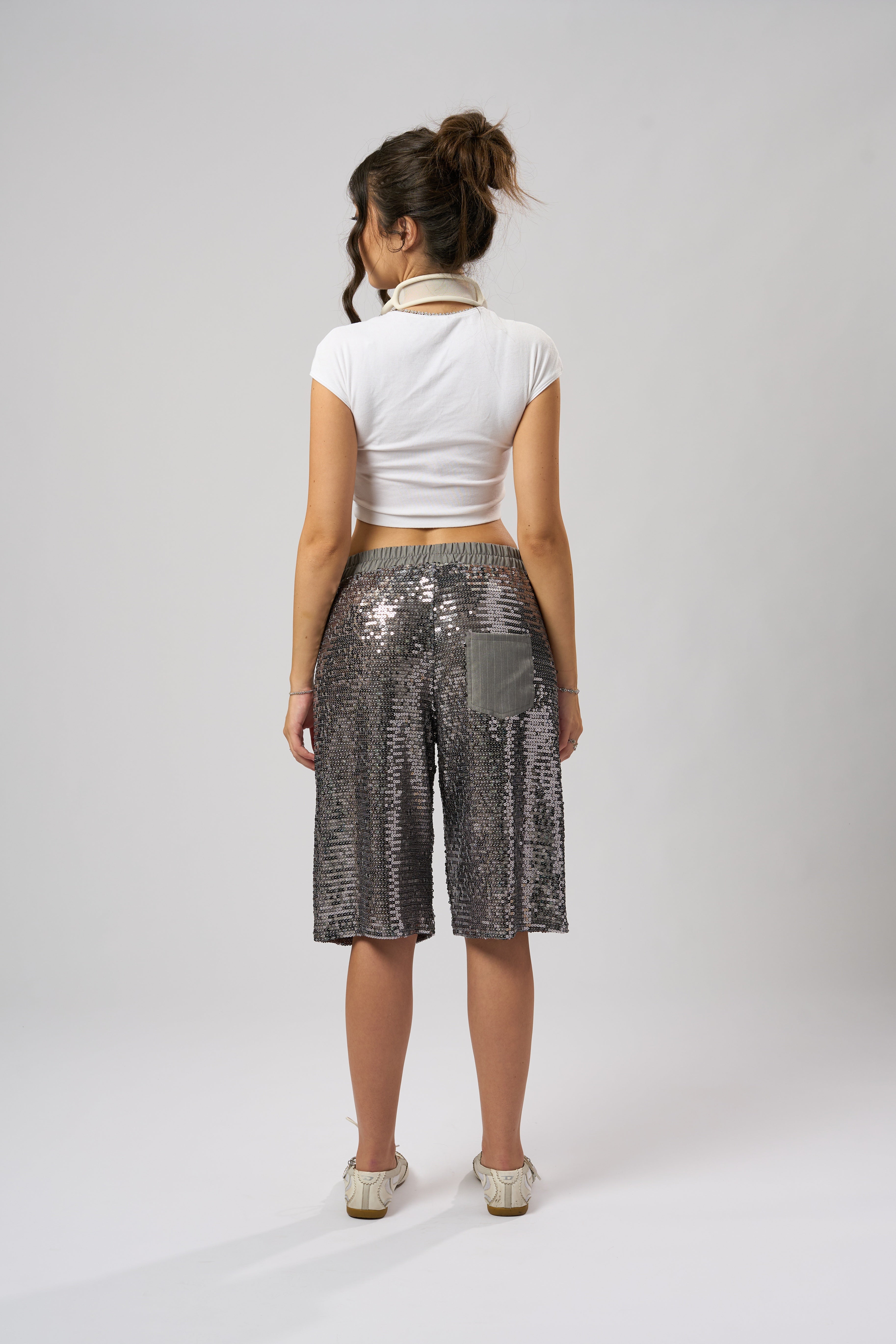 “Britney” Sequins Bermudas