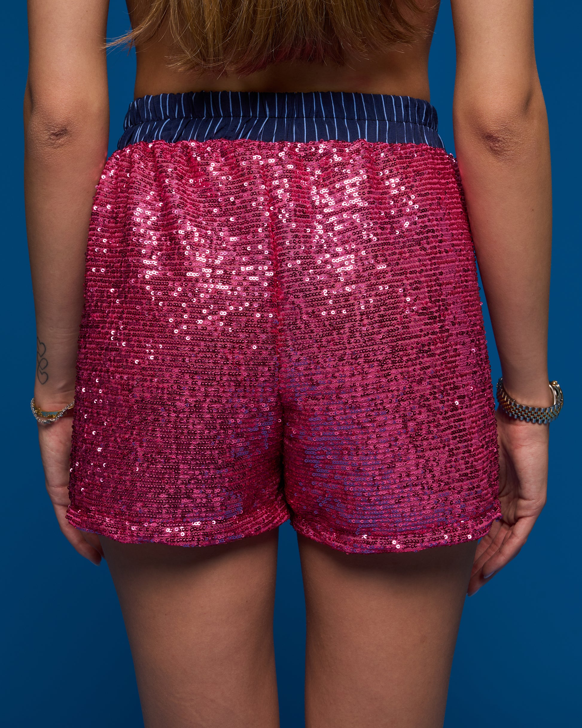 “Penelope” Sequin Boxer Shorts