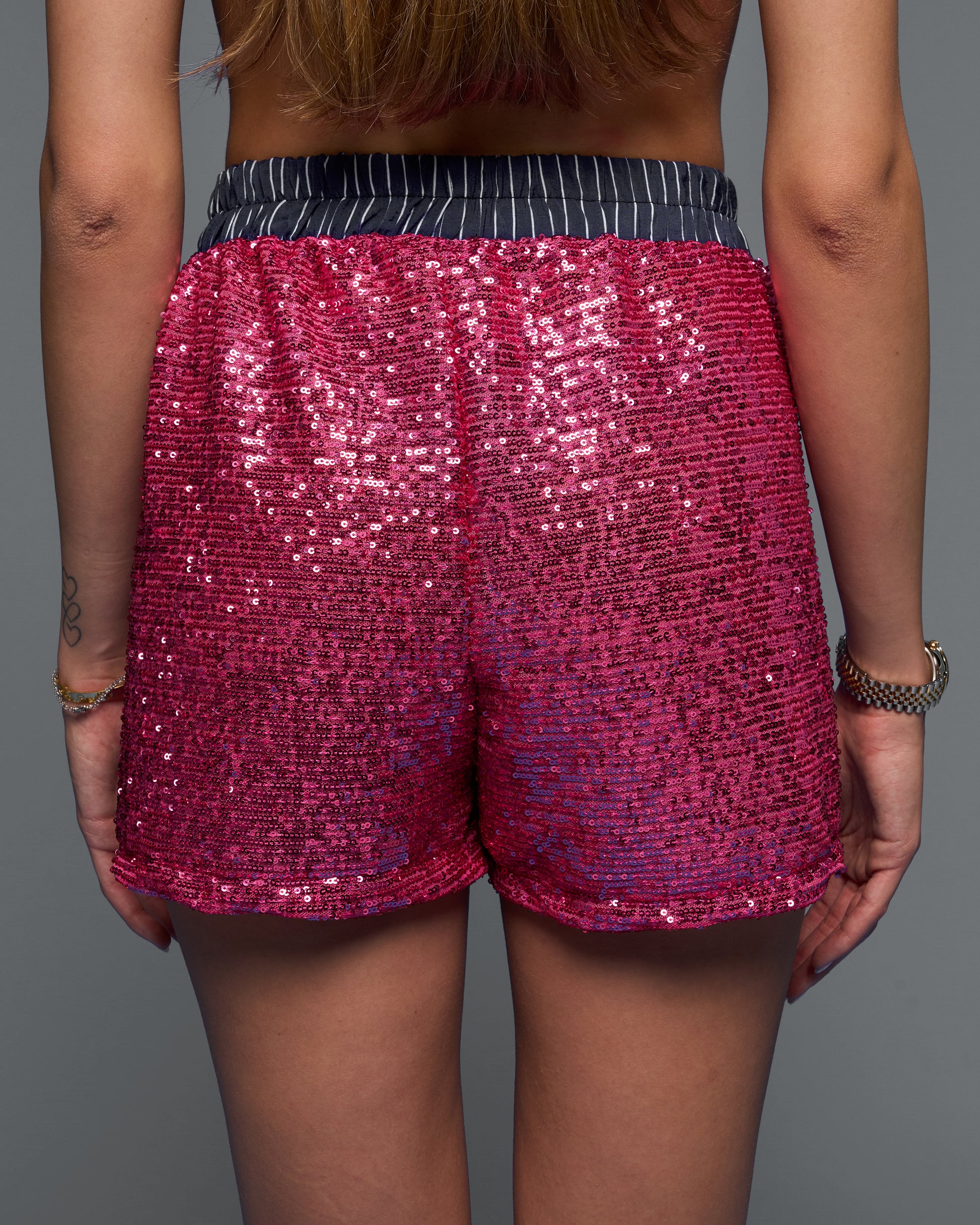 “Penelope” Sequin Boxer Shorts