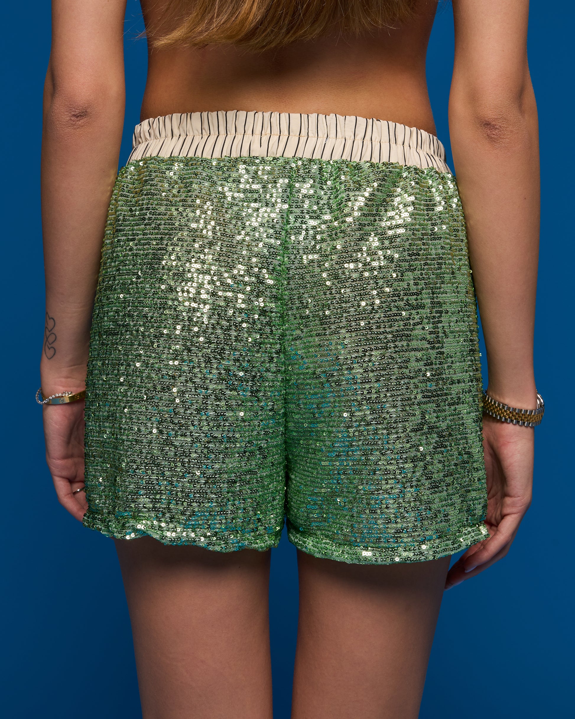 “Eden” Sequin Boxer Shorts
