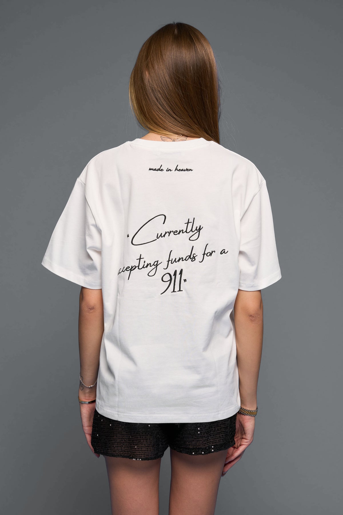 “911 Funds” Unisex Boxy T-shirt