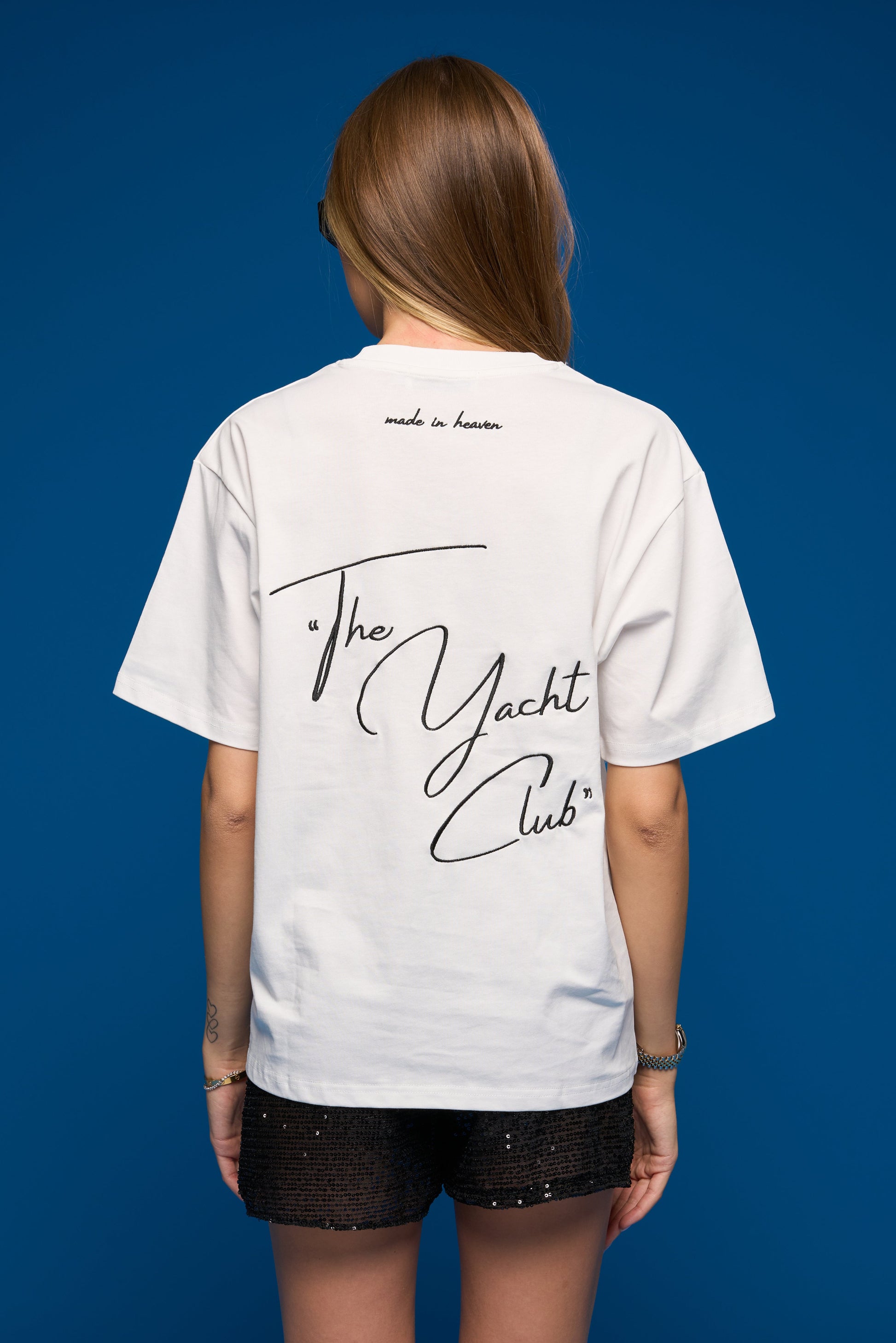 “Yacht Club” Unisex Boxy T-shirt