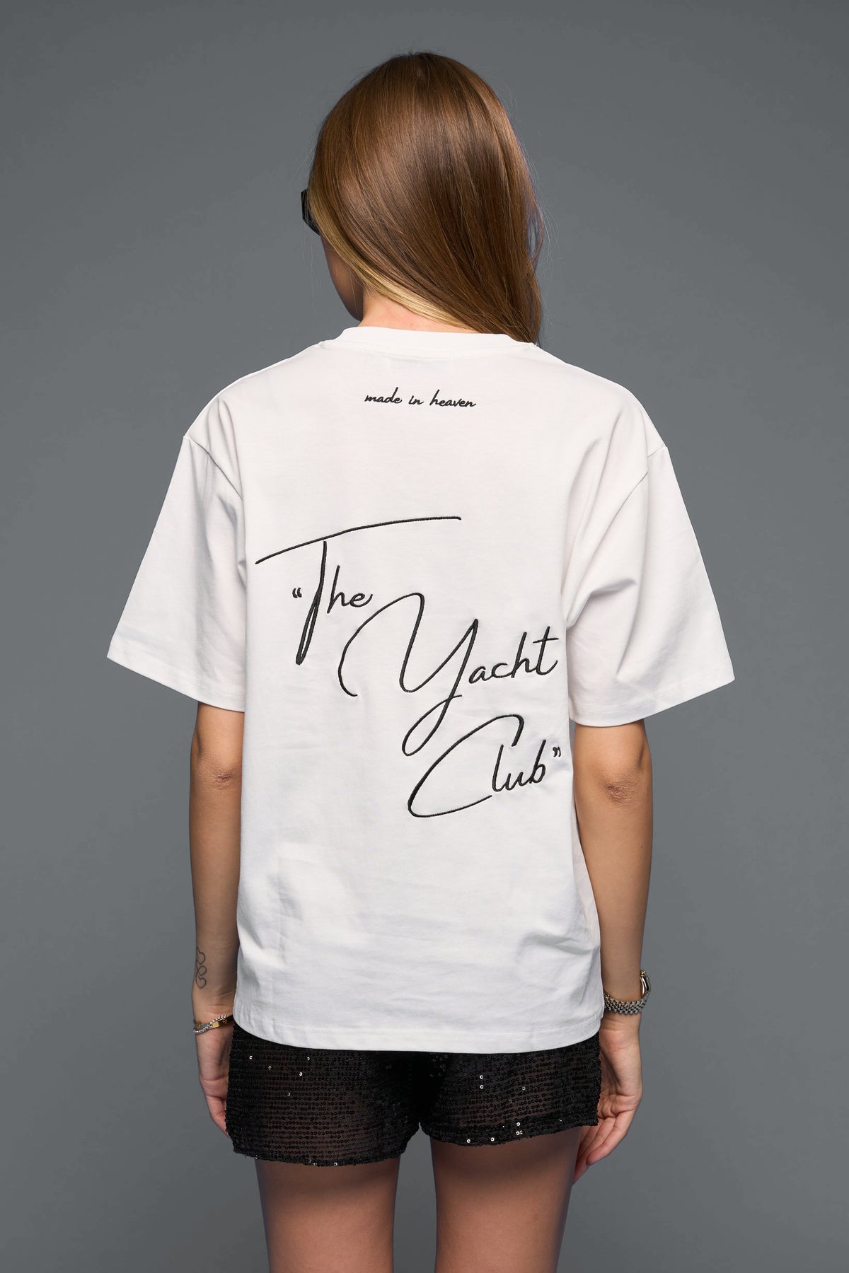 “Yacht Club” Unisex Boxy T-shirt