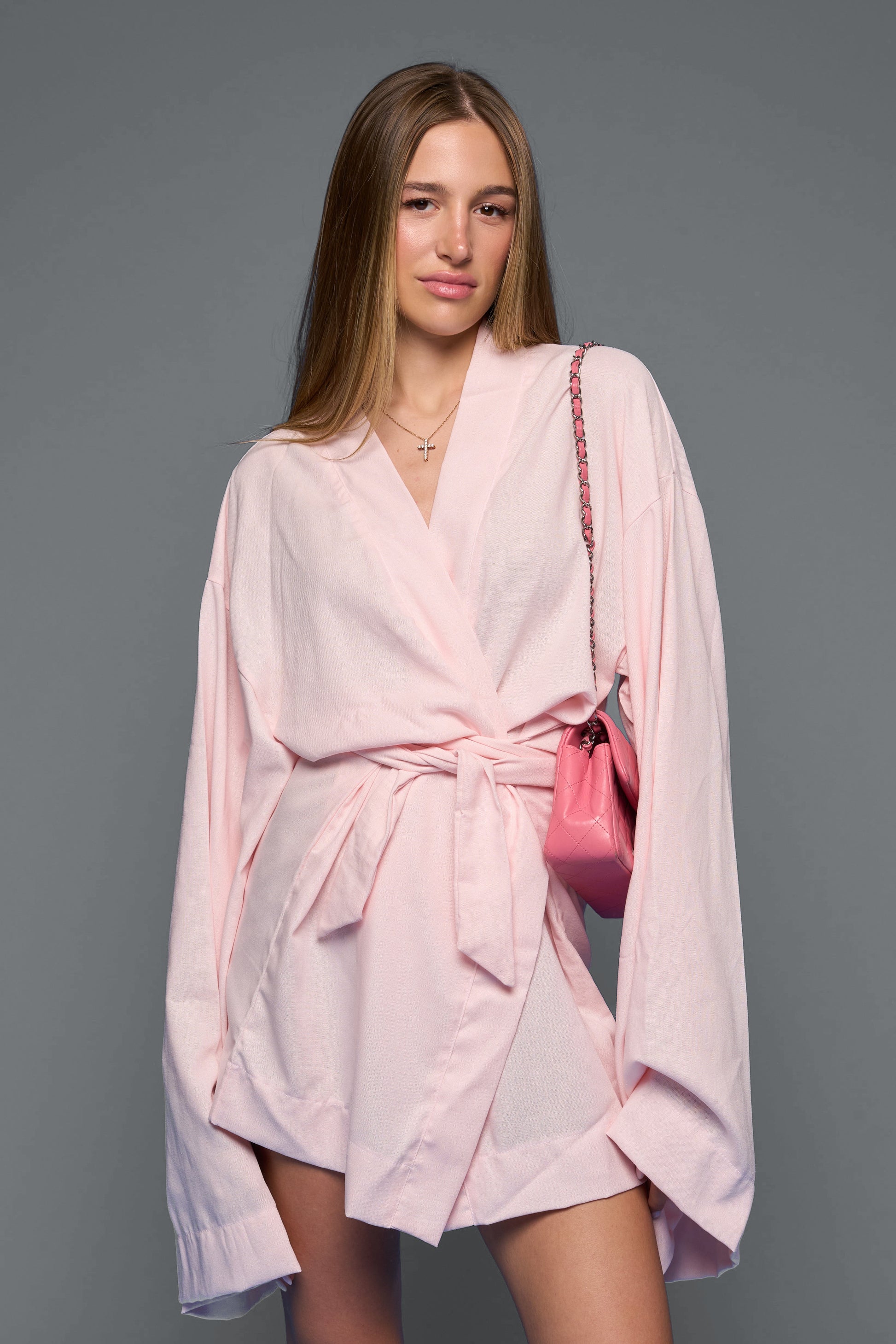“Muse” Linen Kimono