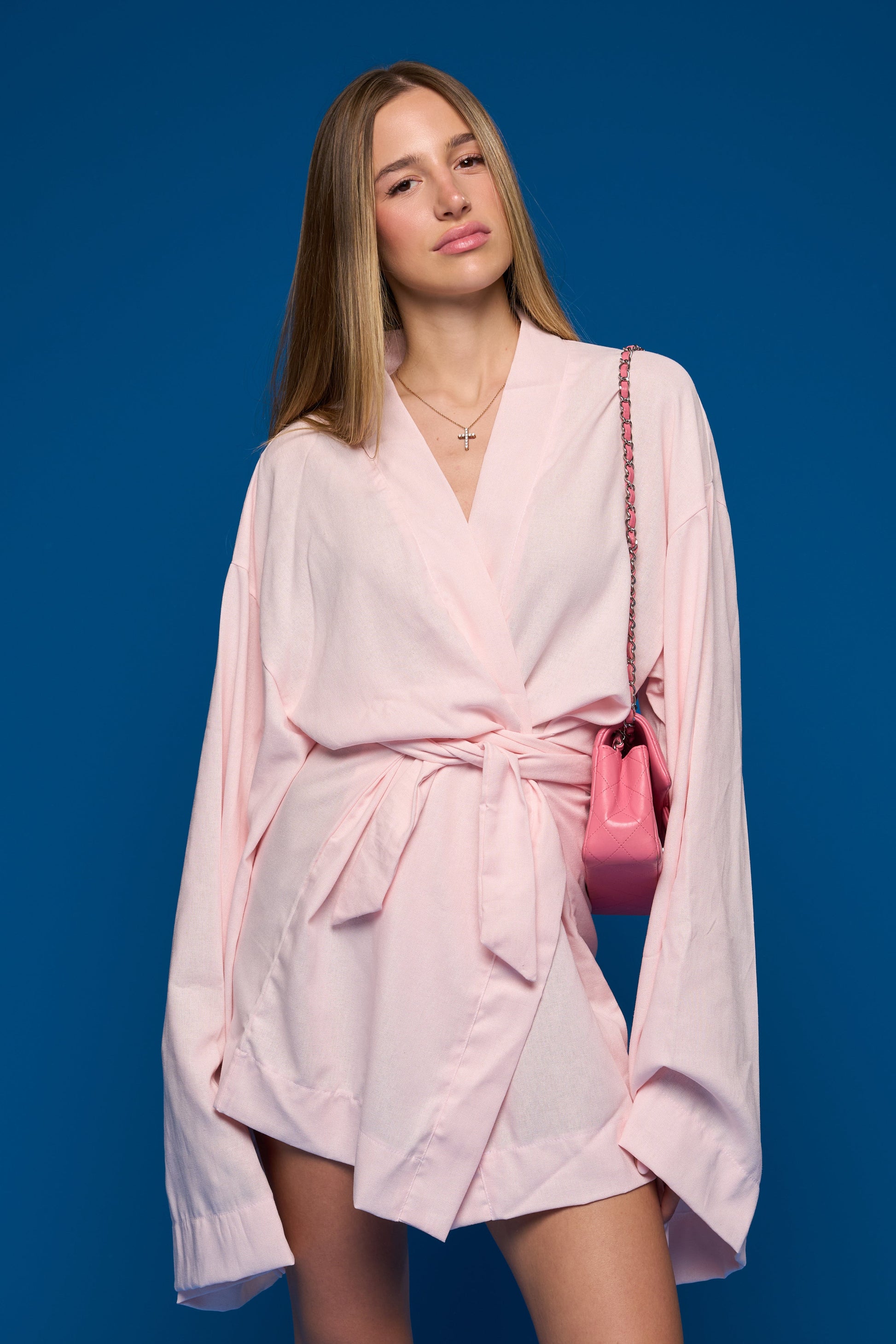 “Muse” Linen Kimono