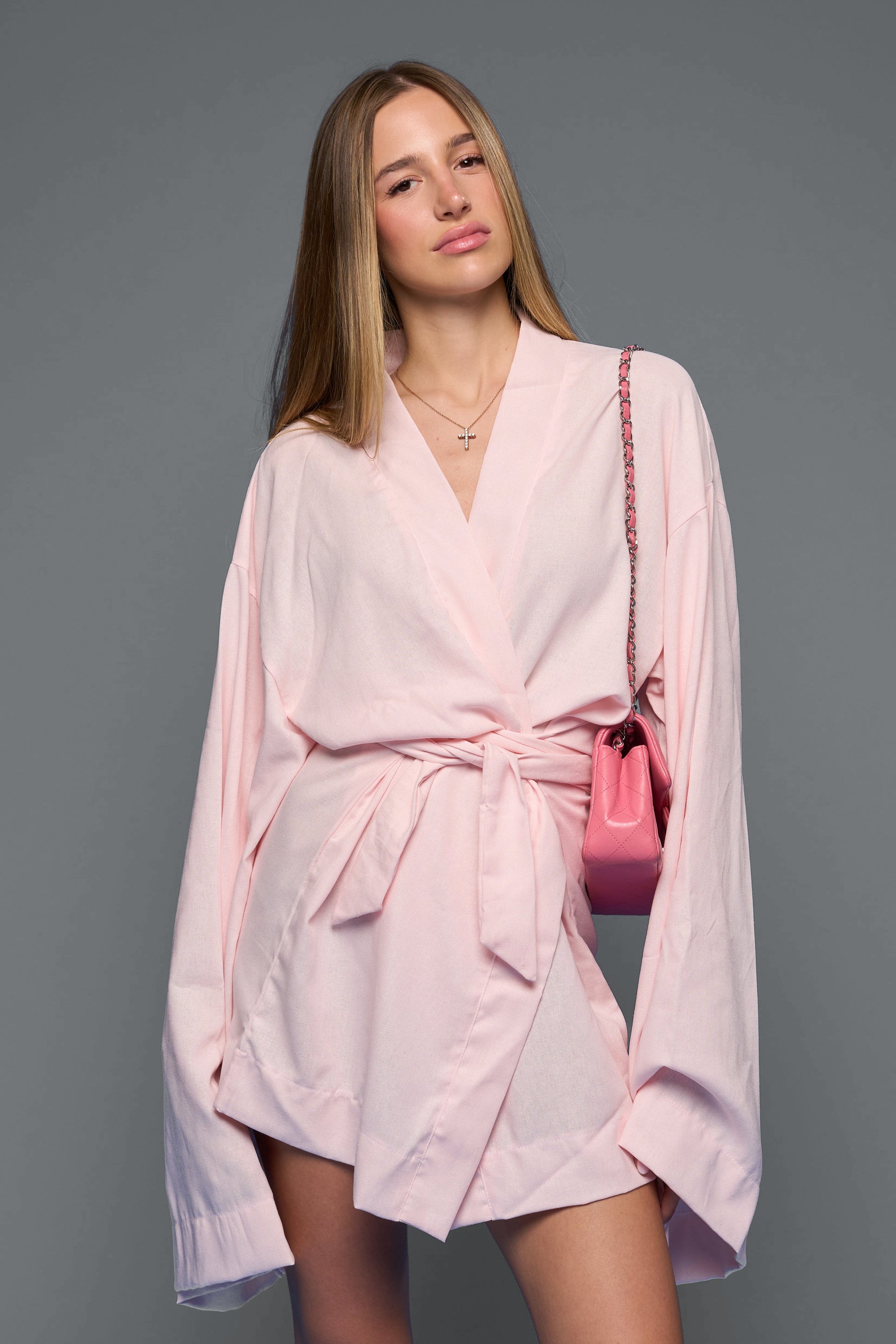 “Muse” Linen Kimono