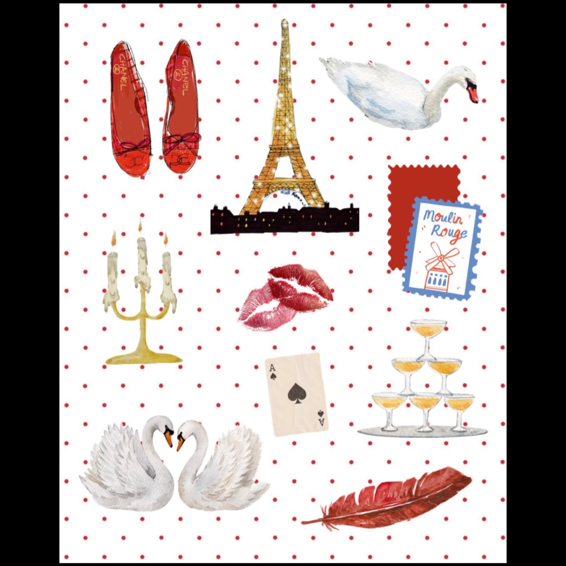 “Moulin Rouge” Beauty Pouch