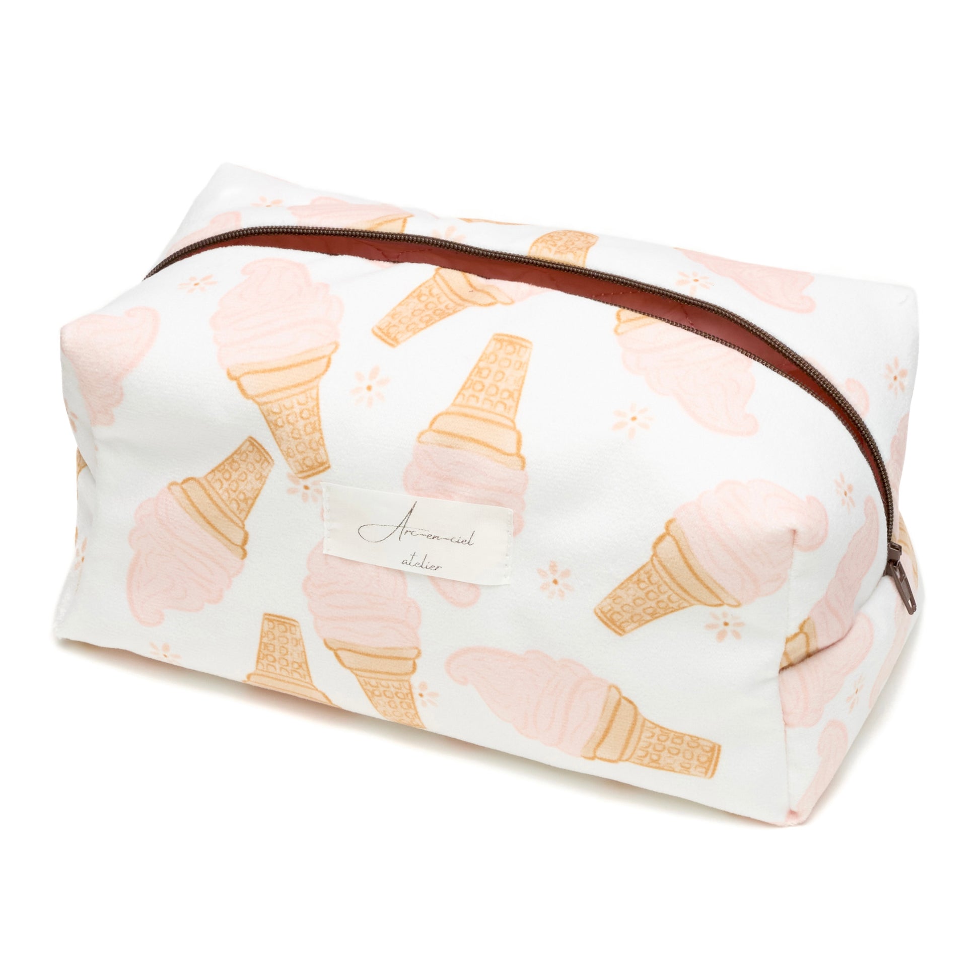 “Glace à la Fraise” Beauty Pouch