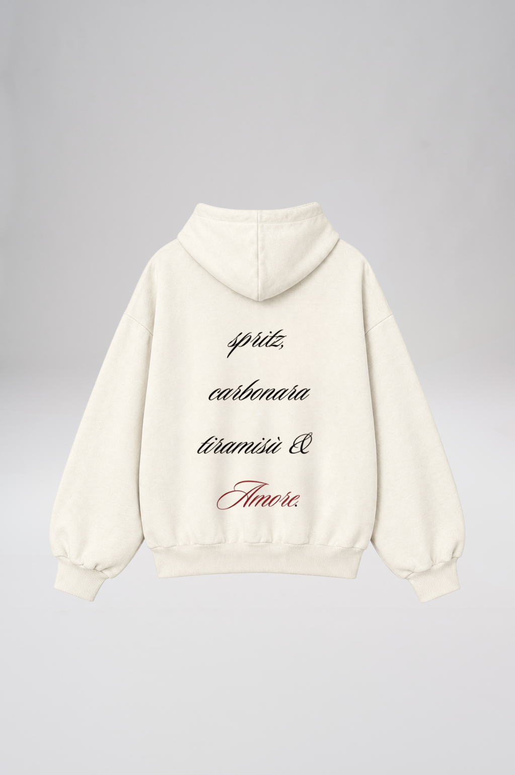 “More amore, per favor” Hoodie