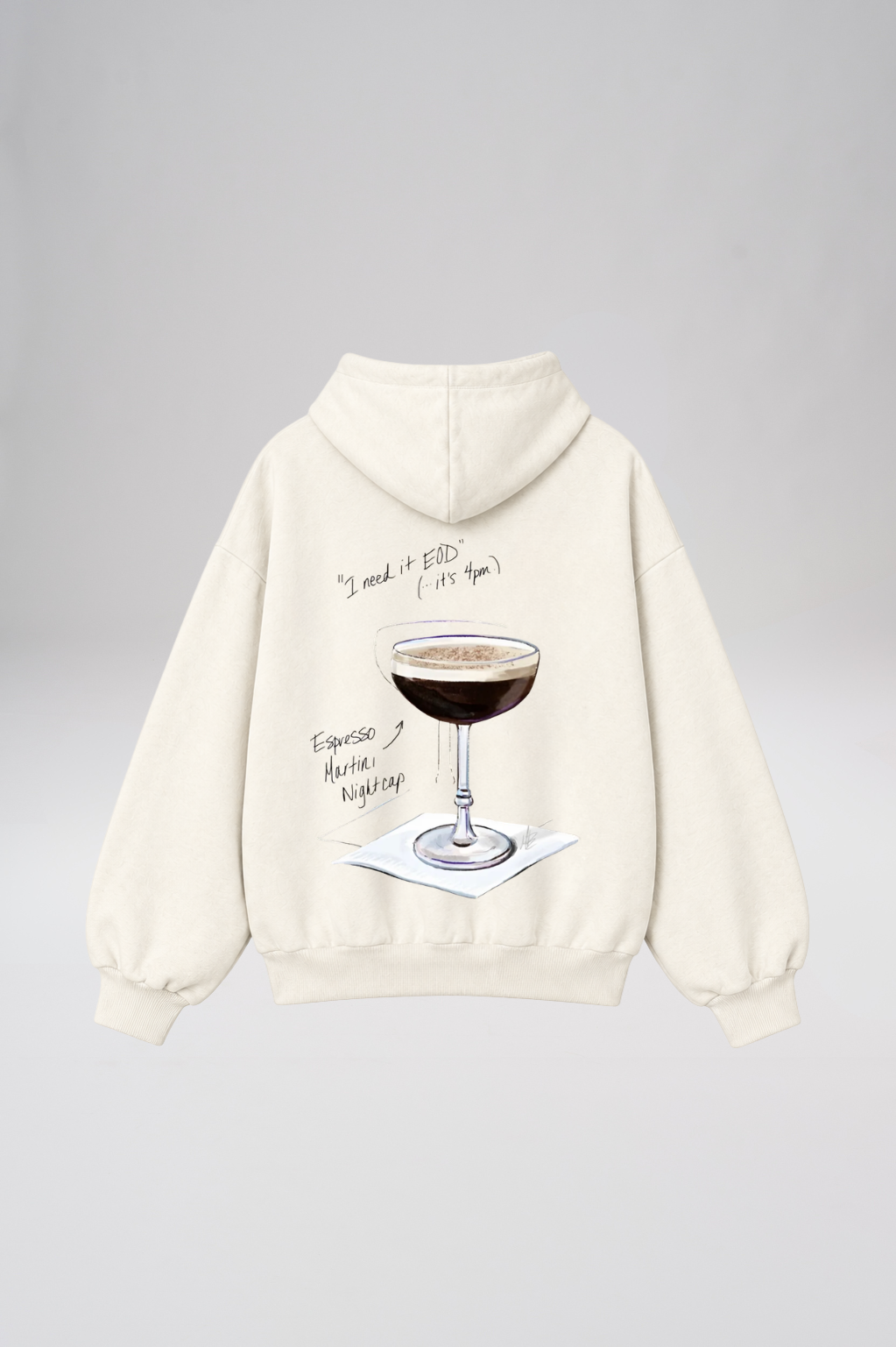 "Espresso Martini Nightcap" Hoodie