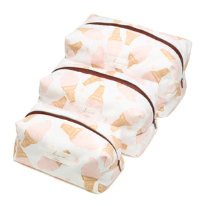 “Glace à la Fraise” Beauty Pouch