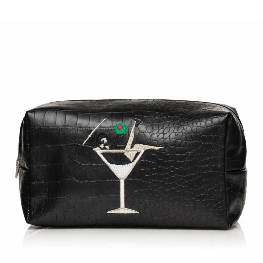 “Dirty Martini” Leather Pouch