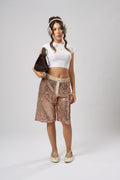“Hannah” Sequins Bermudas