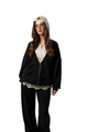 “Matrioska Noir” Lace Tracksuit