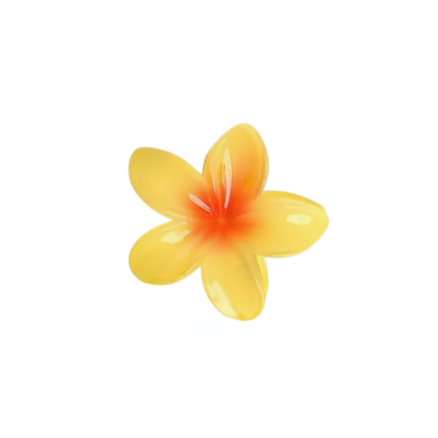 Mango Hibiscus Hair-Clip
