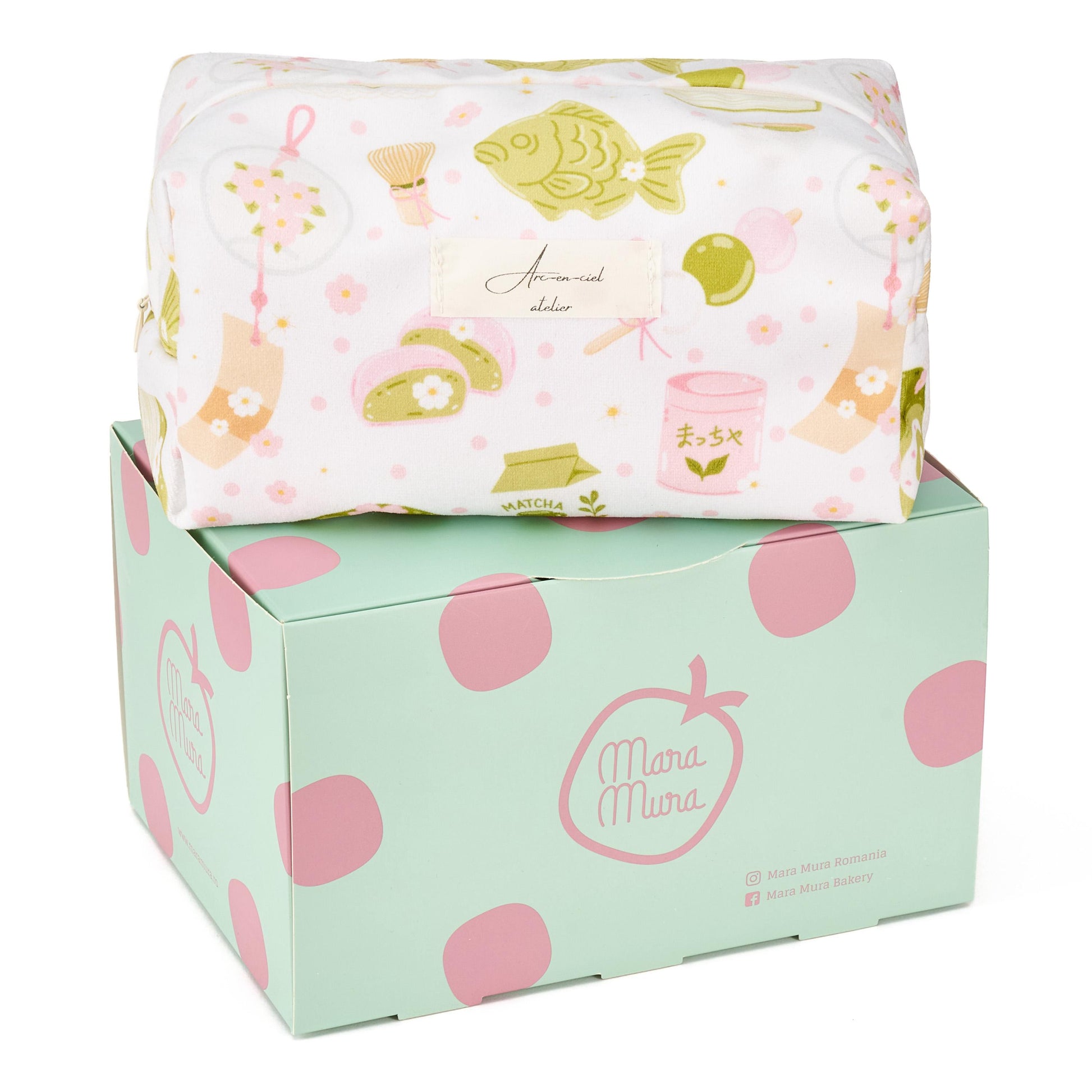 “Matcha Mura” Arc x Mara Mura Beauty Pouch