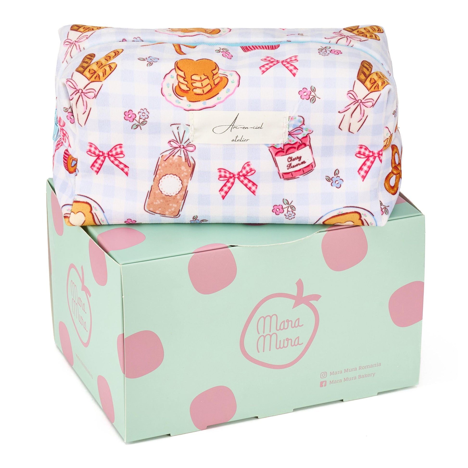 “Peanut Butter & Jelly” Arc x Mara Mura Beauty Pouch