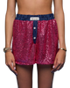 “Penelope” Sequin Boxer Shorts